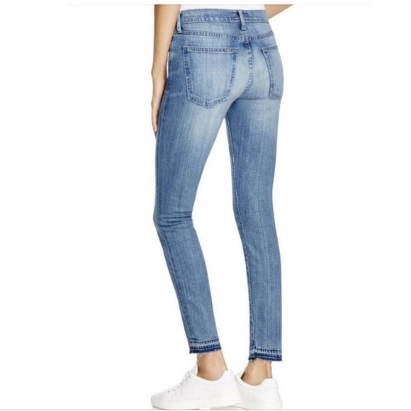 Current/Elliot The Stiletto Raw Hem Skinny Jeans - Picture 2 of 7